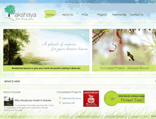 Tablet Screenshot of akshayamysore.com